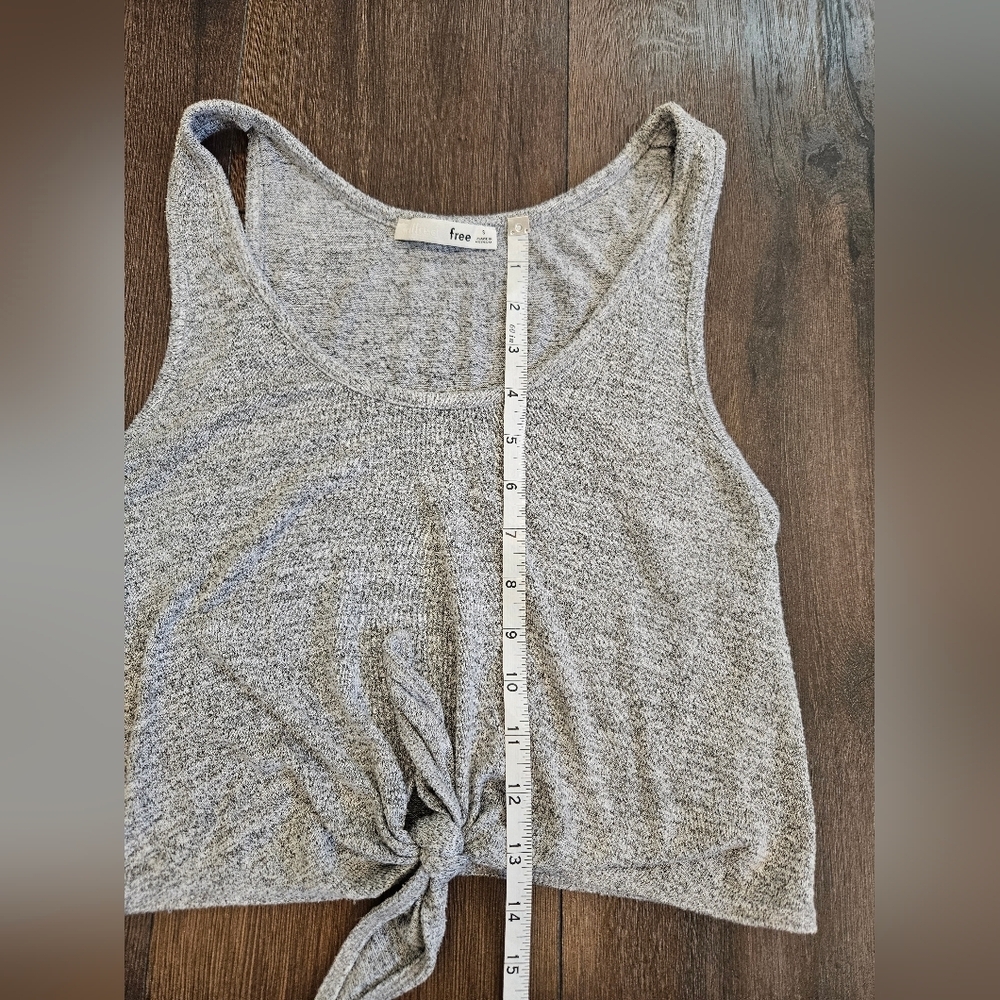 NWOT Wilfred Free Tie Front Crop Top - SIZE S - Picture 12 of 13